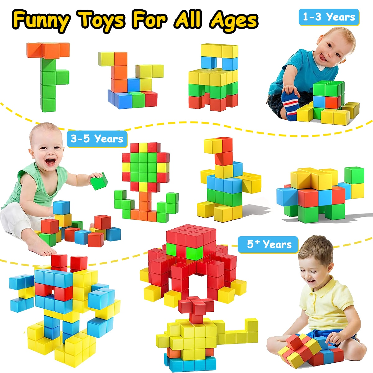 Cube Build Out DIY Magnetic Building Cubes – NOVELLE