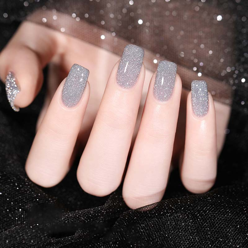 Diamond Reflective Glitter Nail Gel Polish