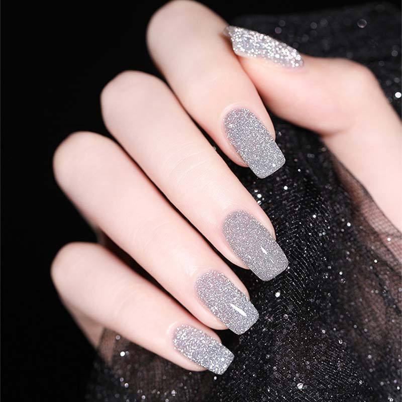 Diamond Reflective Glitter Nail Gel Polish