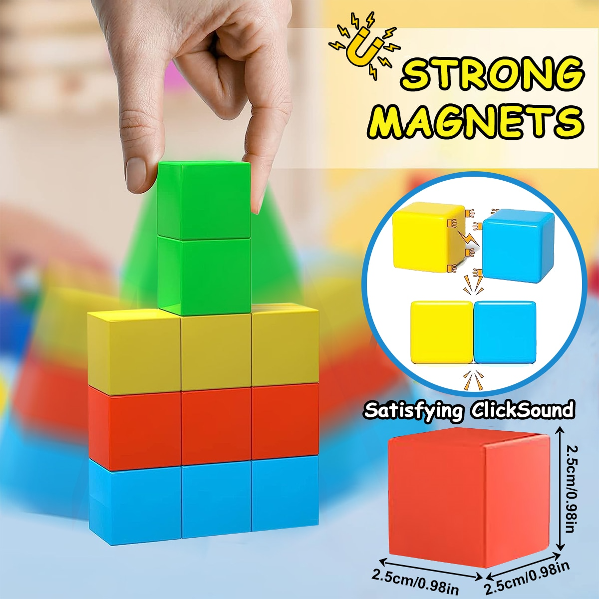 Magnet Cubes Example Book DIY Magnetic Building Cubes – NOVELLE