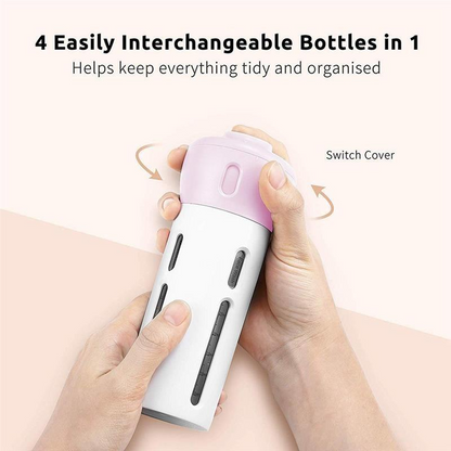 4 in 1 Smart Travel Bottle