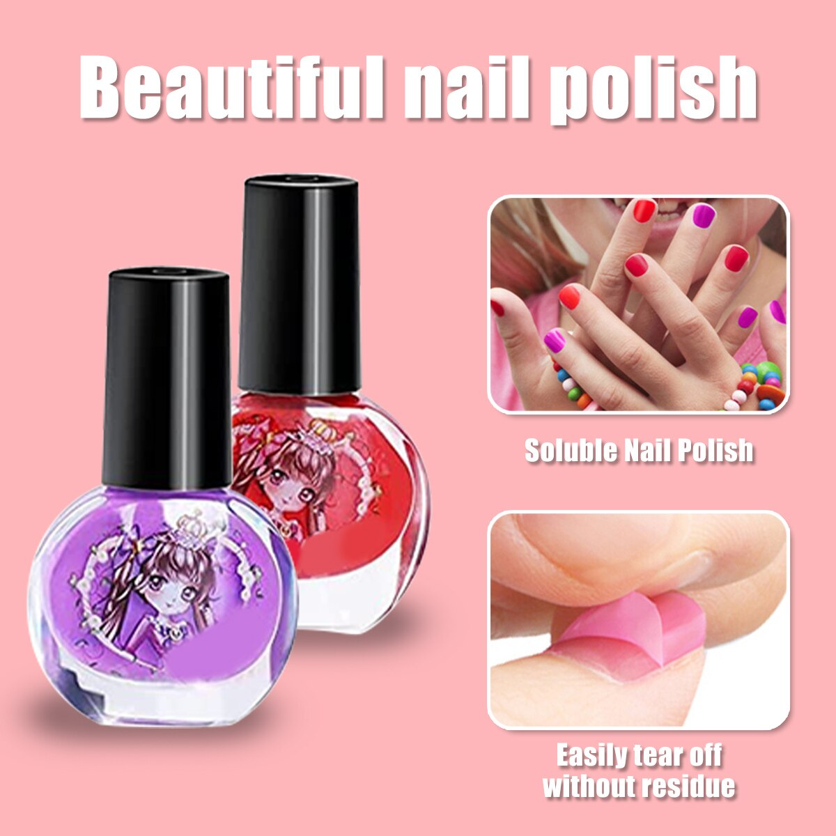 Kids Pretend Play Makeup Set