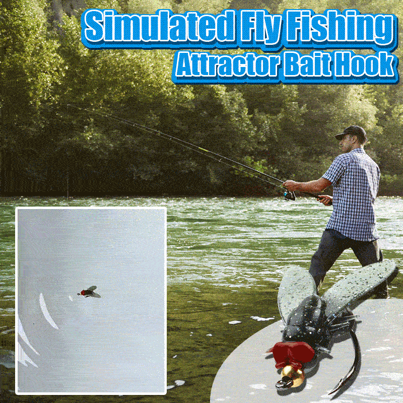 FishFly Elite™ - Precision Fish Attractor Fly Hook