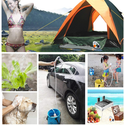Portable & Rechargeable Camping Shower