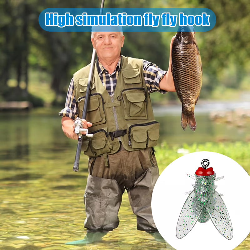 FishFly Elite™ - Precision Fish Attractor Fly Hook