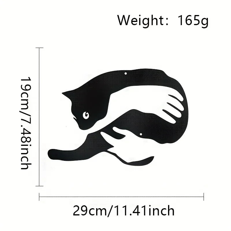 Sleepy Cat Wall Art