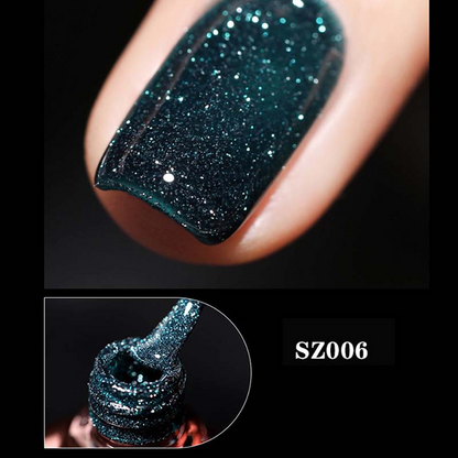 Diamond Reflective Glitter Nail Gel Polish