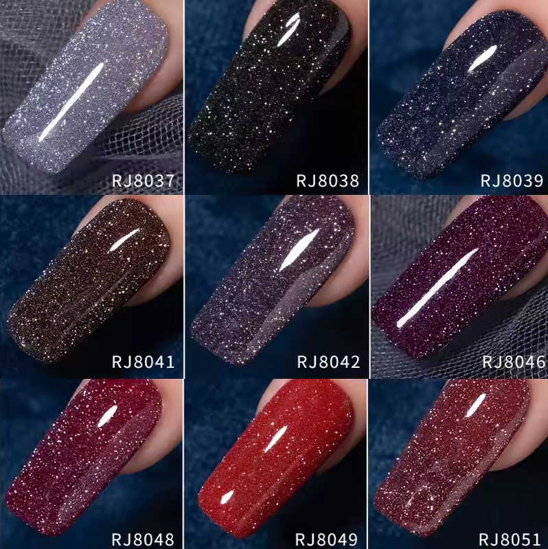 Diamond Reflective Glitter Nail Gel Polish