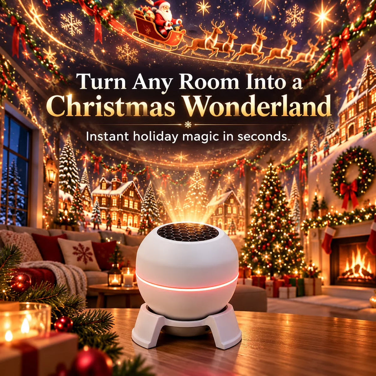 Magical Christmas Light Projector