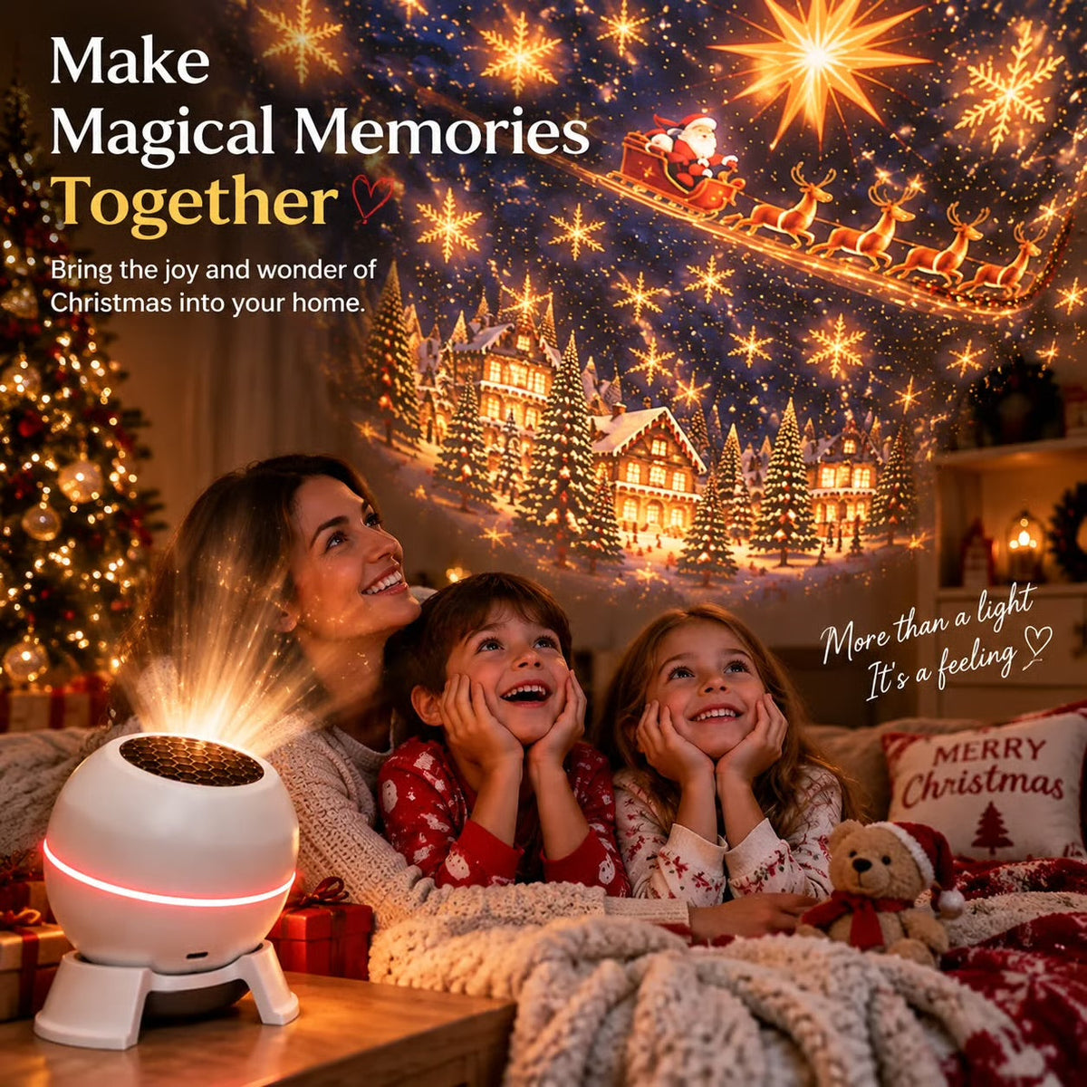 Magical Christmas Light Projector