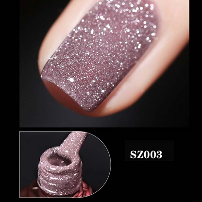 Diamond Reflective Glitter Nail Gel Polish
