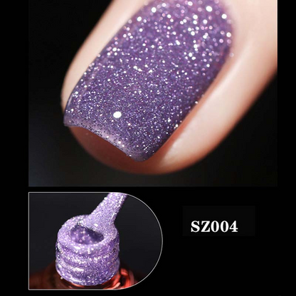 Diamond Reflective Glitter Nail Gel Polish