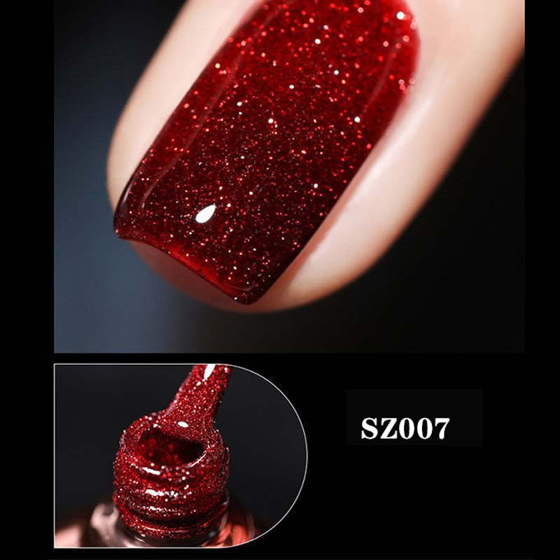 Diamond Reflective Glitter Nail Gel Polish