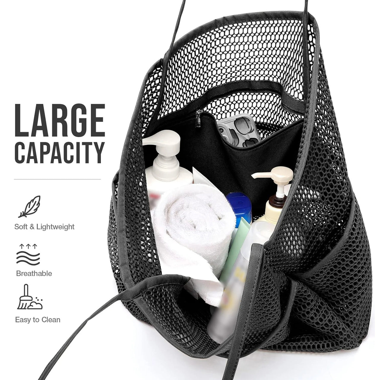 Large Capacity Mesh Bag