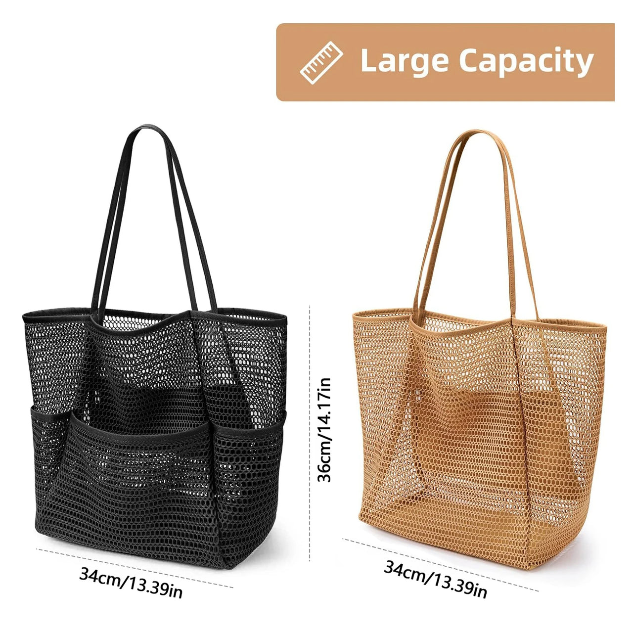 Large Capacity Mesh Bag