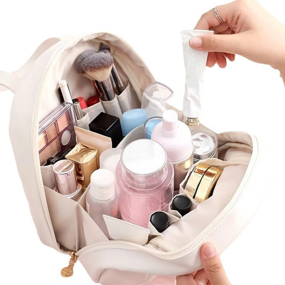 LumiLuxe™ - Travel Beauty Bag