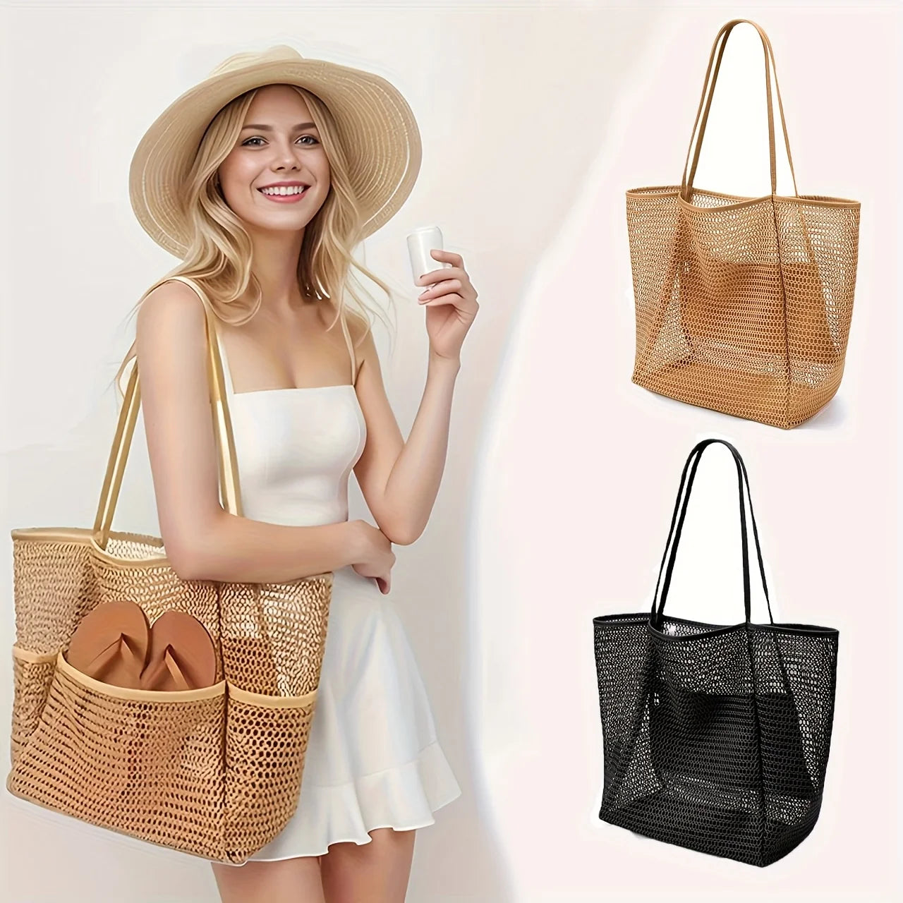 Large Capacity Mesh Bag