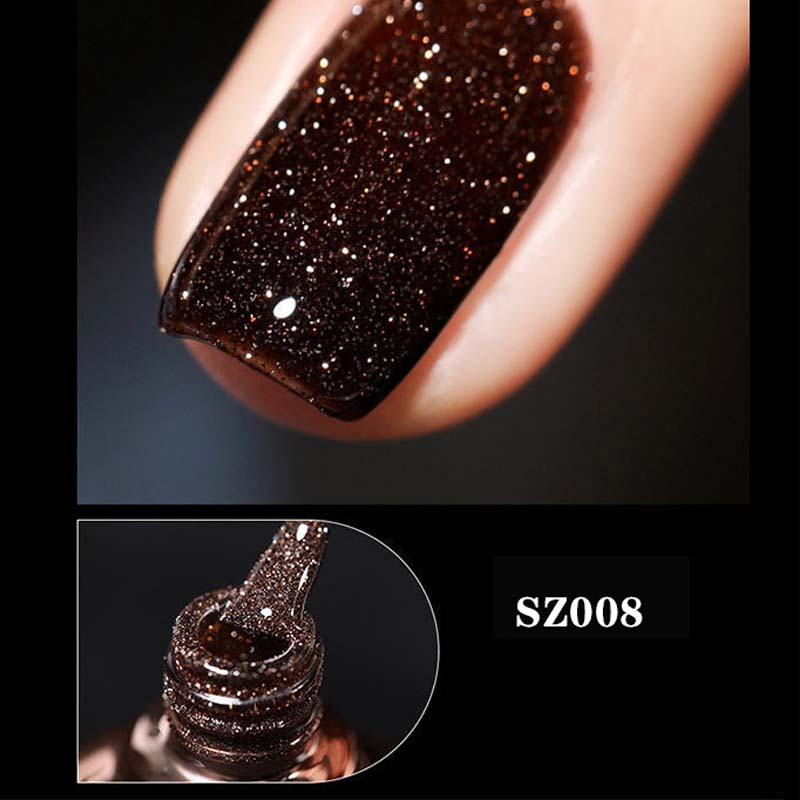 Diamond Reflective Glitter Nail Gel Polish