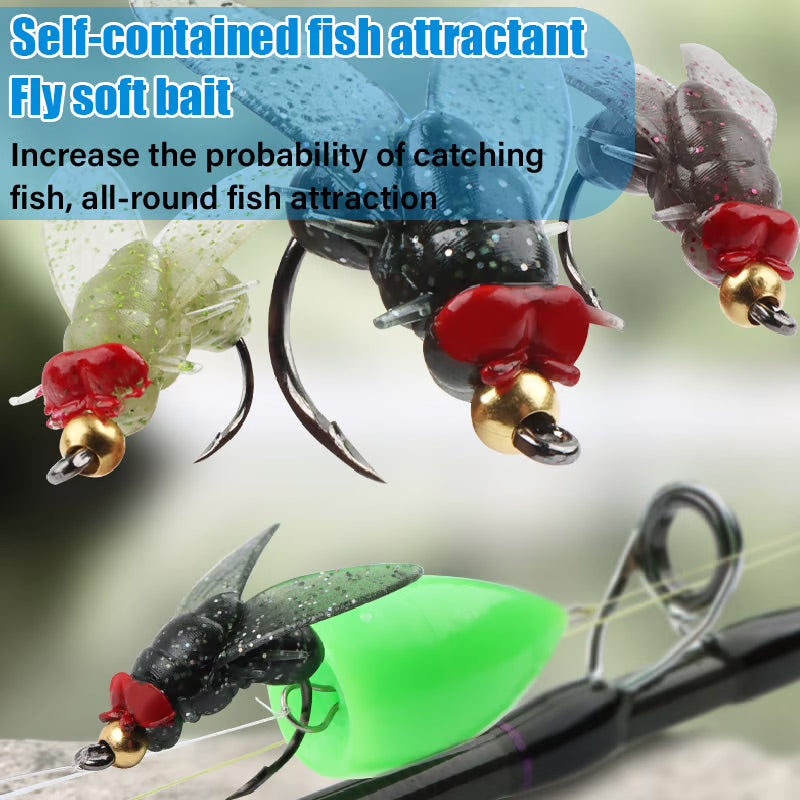FishFly Elite™ - Precision Fish Attractor Fly Hook
