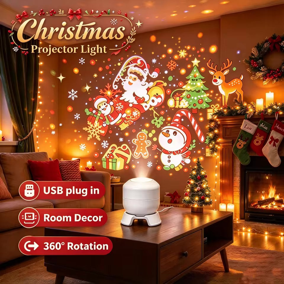Magical Christmas Light Projector