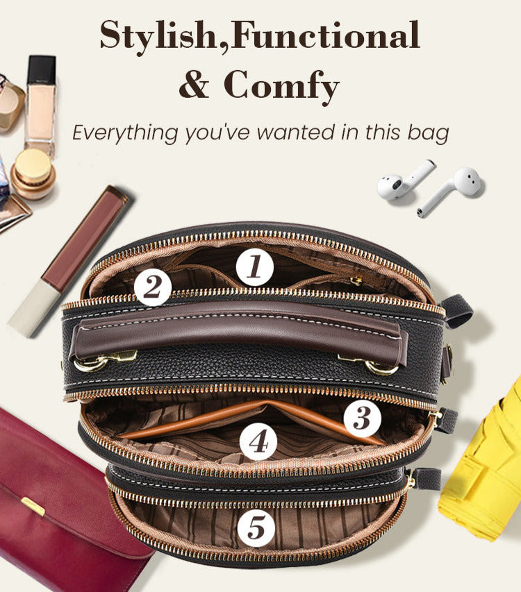 FLORALUXE™ - Lightweight Shoulder Bag