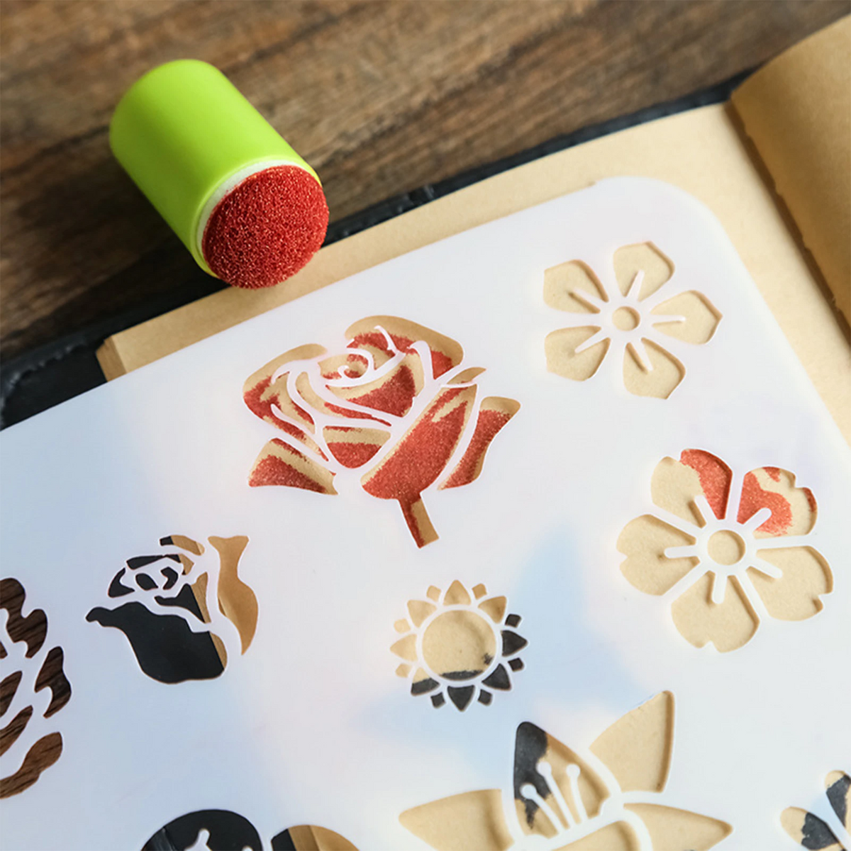 🔥DIY Sponge Finger Painting Kit