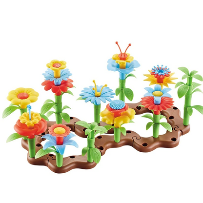 Flower Garden Building Toy (Includes Butterflies)