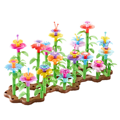 Flower Garden Building Toy (Includes Butterflies)