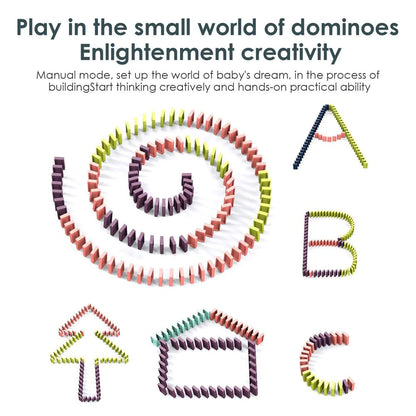 Electric Domino Train Toy