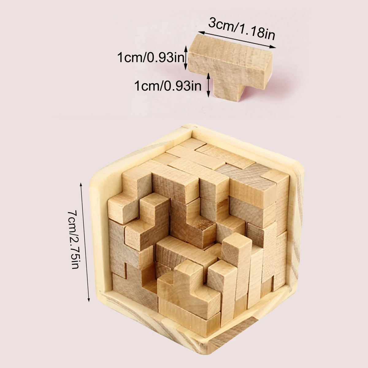 3D Brain Teaser Puzzle [New Arrival]